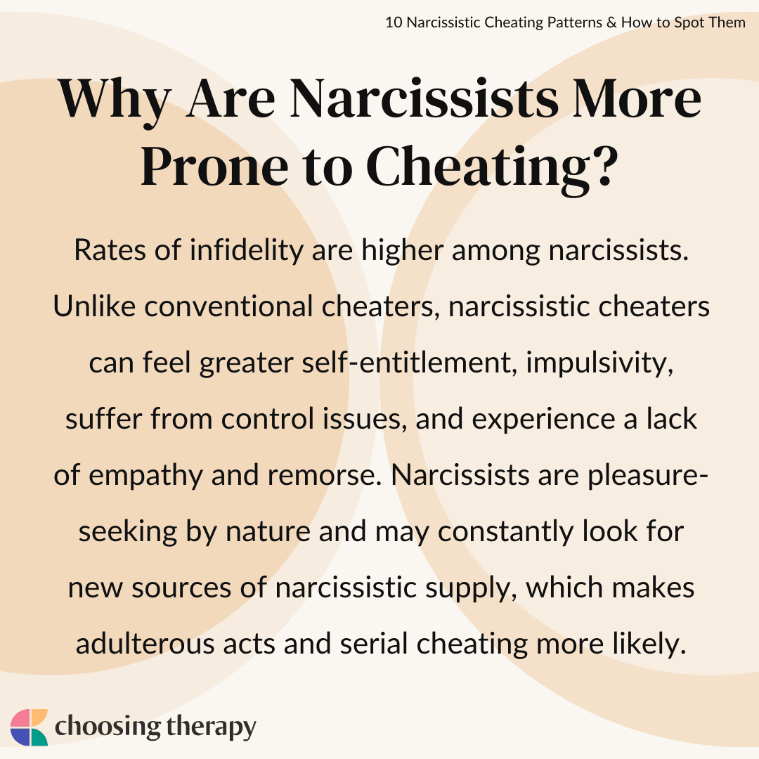 7 Narcissistic Cheating Patterns &amp; How to Handle Them