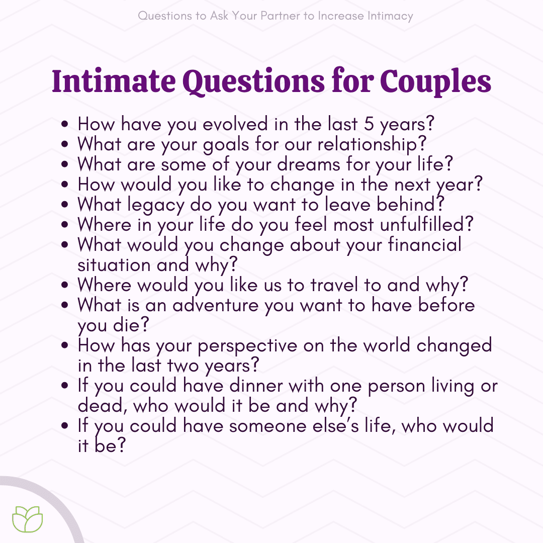 50 Questions to Increase Intimacy