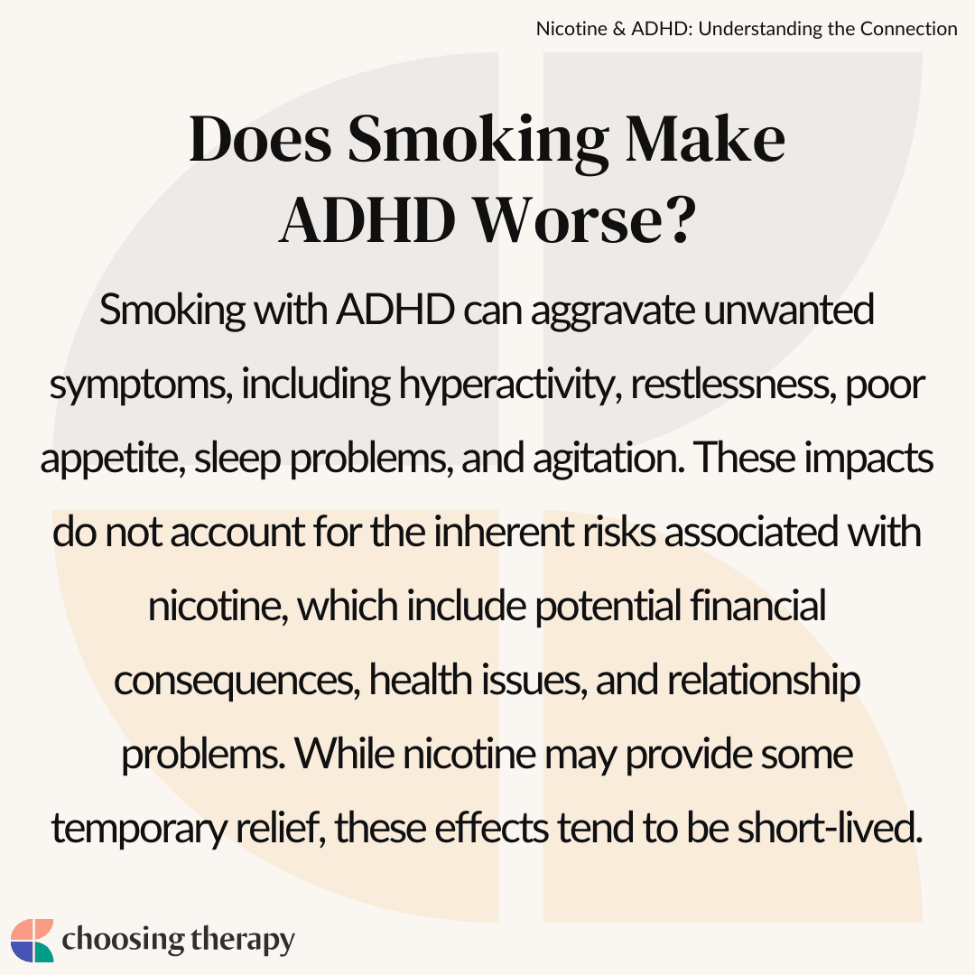 What Is the Connection Between Nicotine & ADHD?
