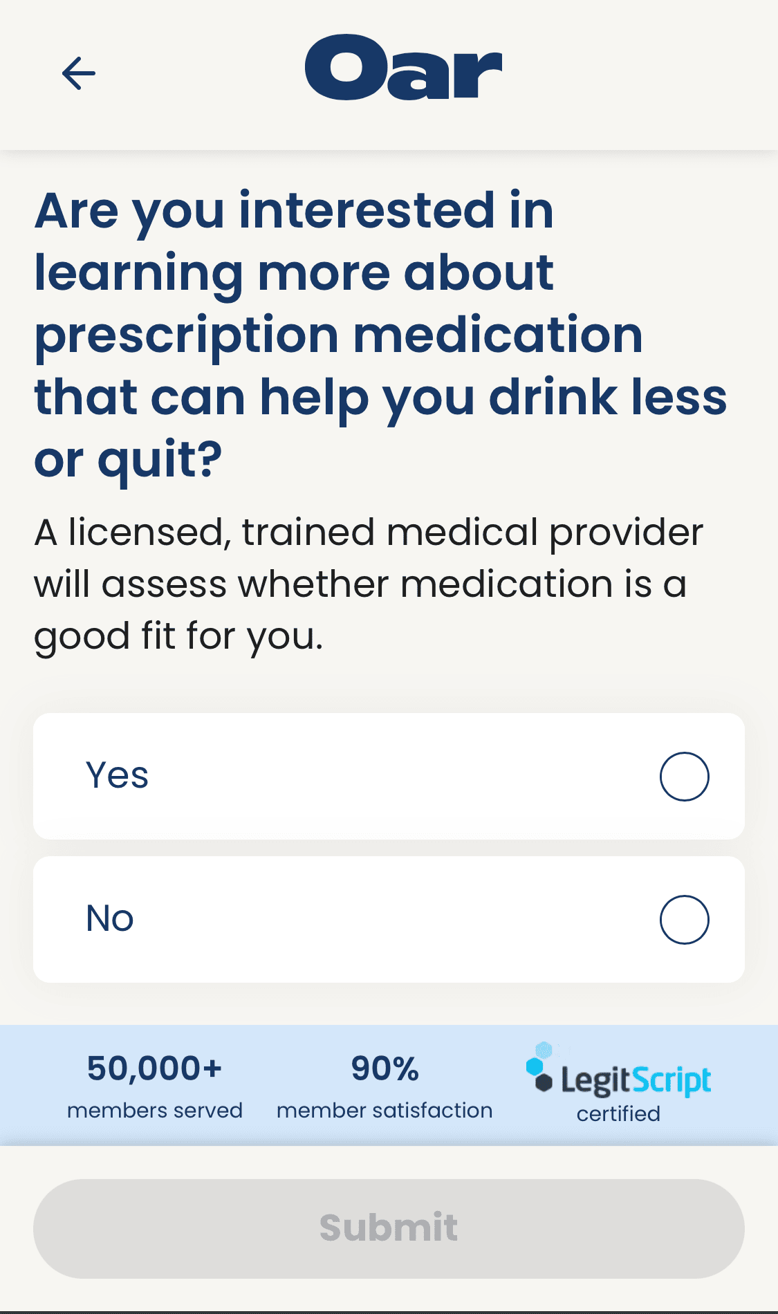 I Signed Up For Oar Health & Got Naltrexone in Less Than a Week