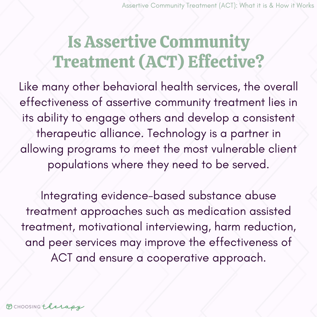 What Is Assertive Community Treatment